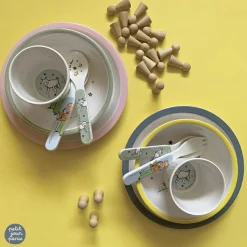 Coffret repas Le Petit Prince bleu (5 pièces)