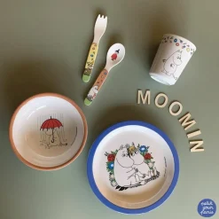 Coffret repas Moomin bleu (5 pièces)