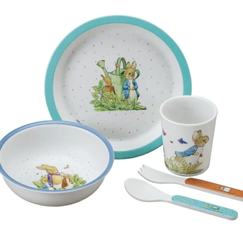 Coffret repas Pierre Lapin (5 pièces)