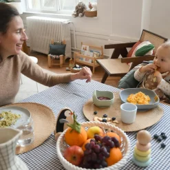 Coffret repas silicone Galet (4 pièces)