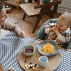 Coffret repas silicone Galet (4 pièces)