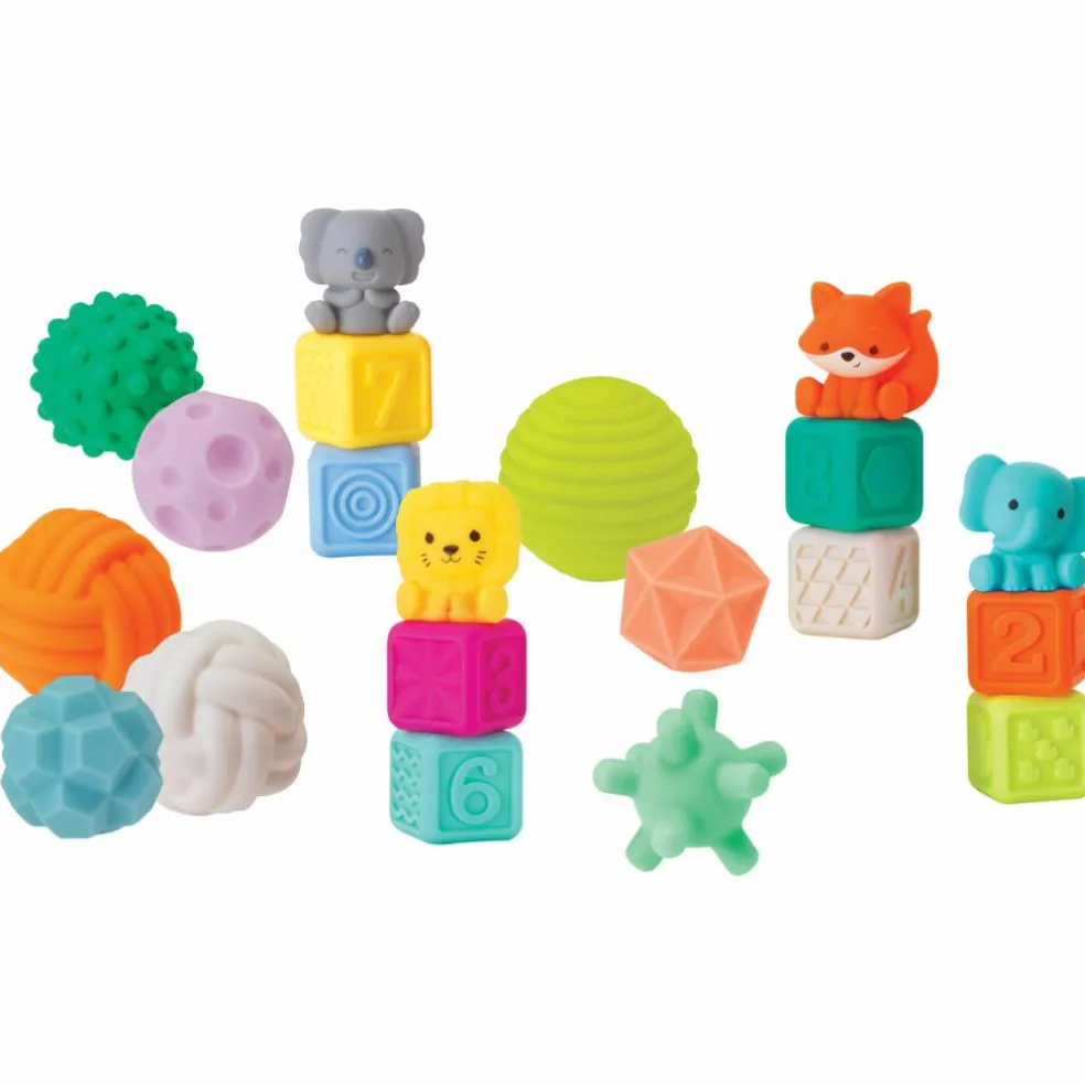 Coffret sensoriel Balls Blocks Buddies super soft