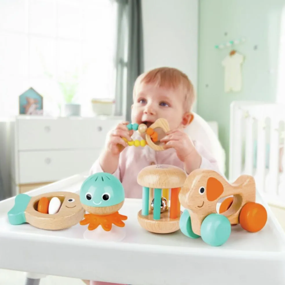 Coffret sensoriel hochets multi-âge