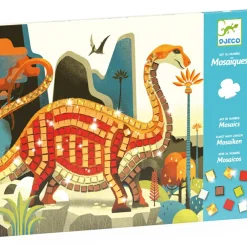 Collages mosaïques Dinosaures