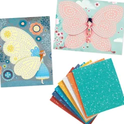 Collages mosaïques Papillons