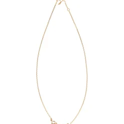 Collier chaîne Prénom goldfilled jaune (personnalisable)