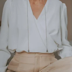 Collier Mes Petits Poids personnalisable (argent rhodié)