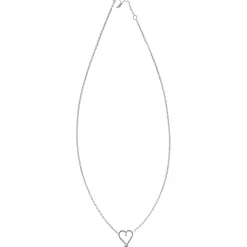 Collier Mon petit cœur (argent massif 925)