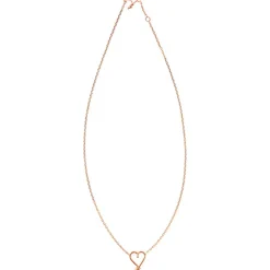 Collier Mon petit cœur (goldfilled rose 14 carats)