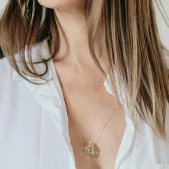 Collier Vœux chaîne (or jaune 18 carats)