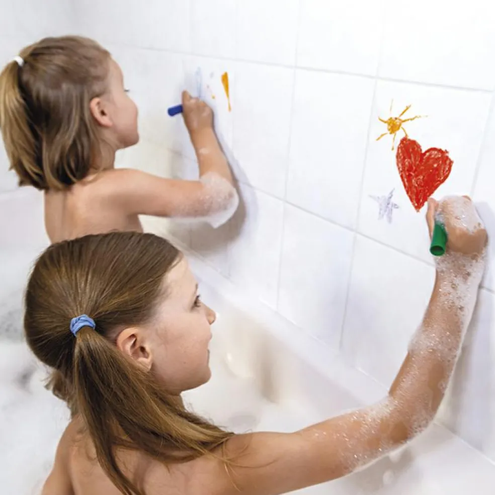 Coloriage pour le bain