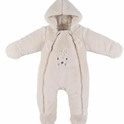 Combinaison pilote en Groloudoux beige (18 mois)