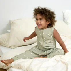 Combinaison pour dormir Feuille olive TOG 0,5 (1-2 ans)