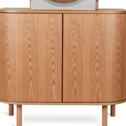 Commode à langer 2 portes Yume Natural Ash