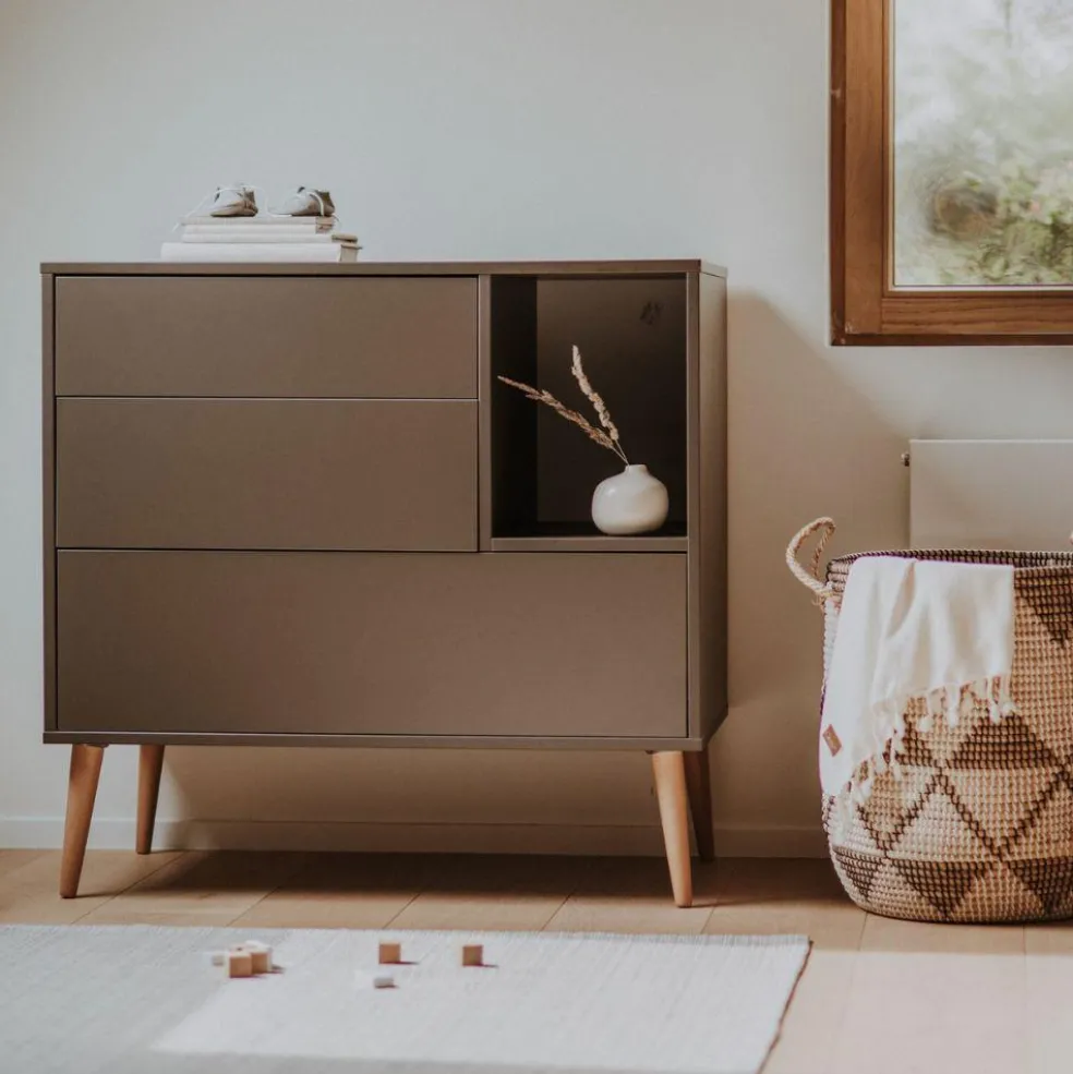 Commode à langer 3 tiroirs Cocoon Moss