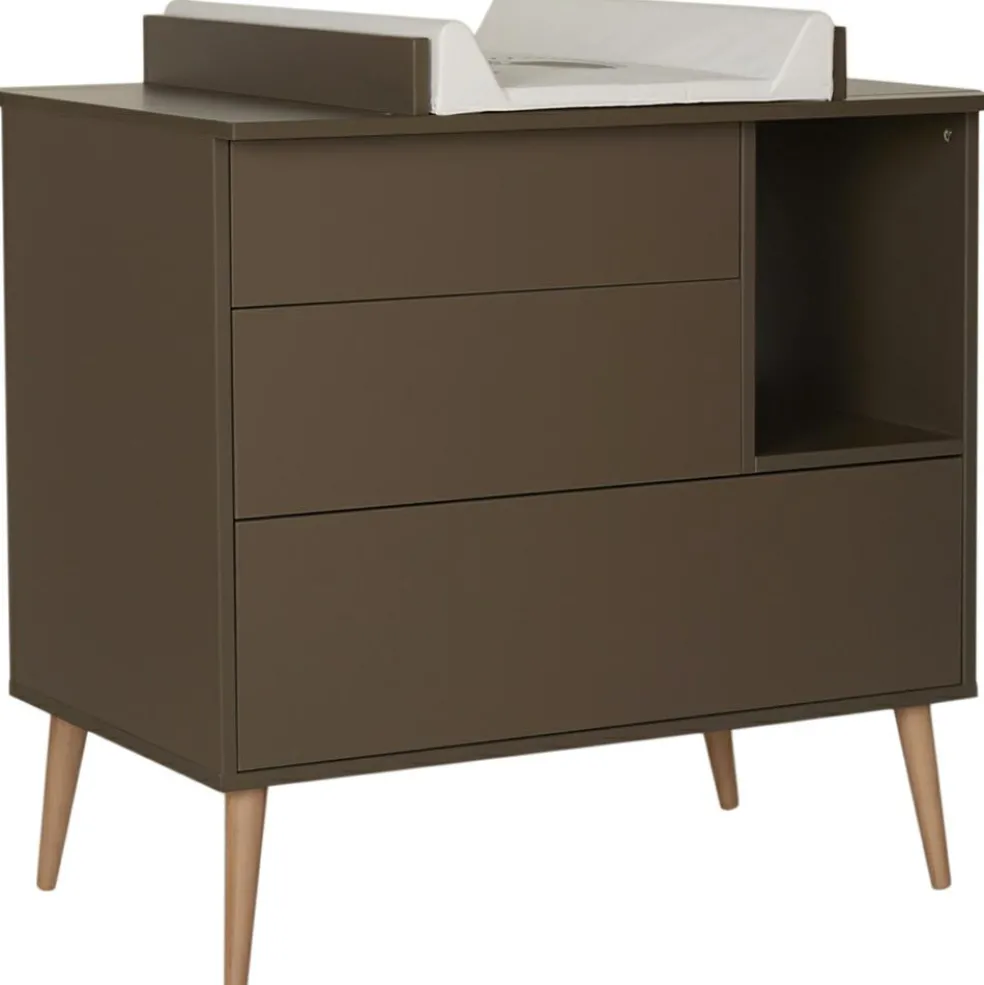 Commode à langer 3 tiroirs Cocoon Moss