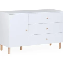 Commode à langer Wonder White