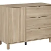 Commode 1 porte 3 tiroirs Calypso