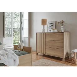 Commode 1 porte 3 tiroirs Calypso