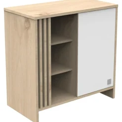 Commode 1 porte Tokyo blanc