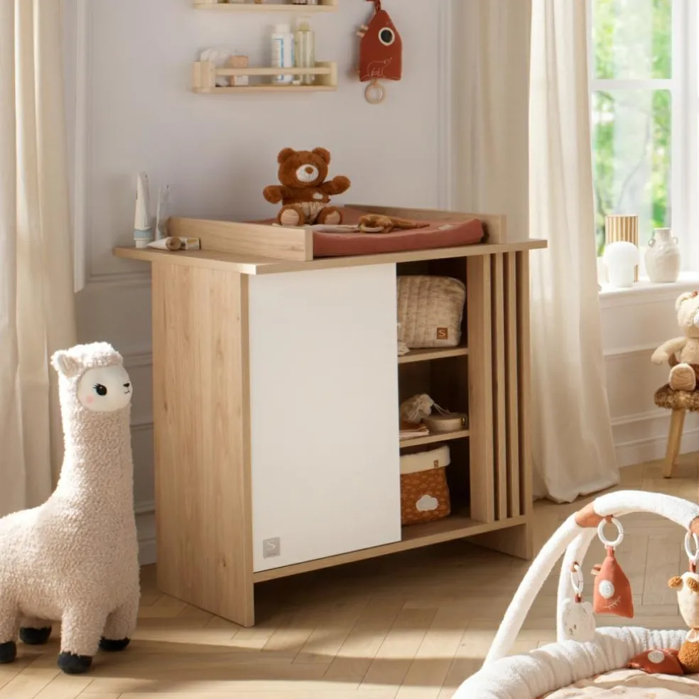 Commode 1 porte Tokyo blanc