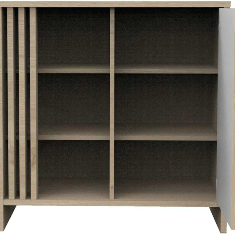 Commode 1 porte Tokyo blanc