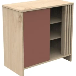 Commode 1 porte Tokyo terracotta