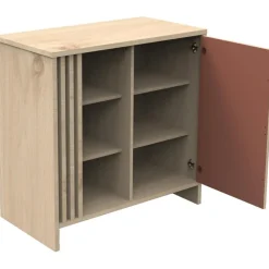 Commode 1 porte Tokyo terracotta