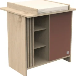 Commode 1 porte Tokyo terracotta