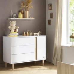 Commode 3 tiroirs et 1 porte Paloma
