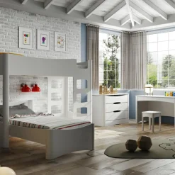 Commode 3 tiroirs Fusion blanche