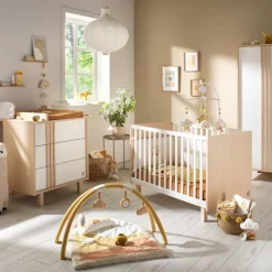 Commode 3 tiroirs Nature