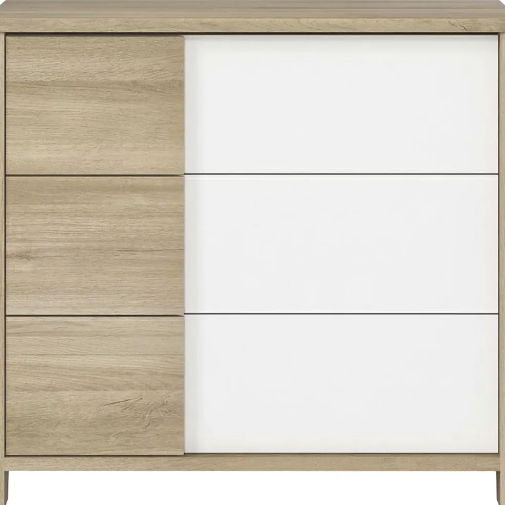 Commode 3 tiroirs Sacha chêne du bocage