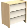 Commode 3 tiroirs Vanille