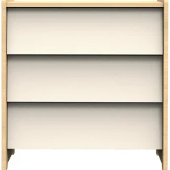 Commode 3 tiroirs Vanille