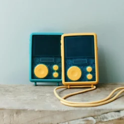 Coque de protection jaune pour baladeur Flam