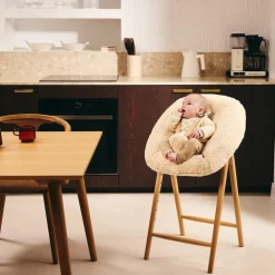 Coque nouveau né Fur pour chaise haute Tobo