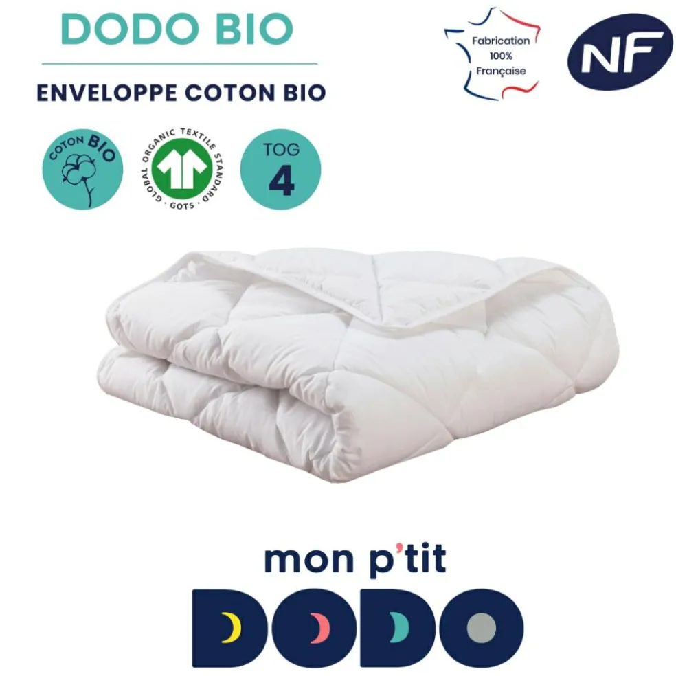 Couette légère en coton bio (100 x 140 cm)