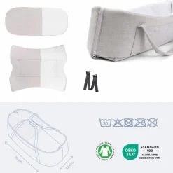 Couffin bébé Nest & Go Sand - Reconditionné