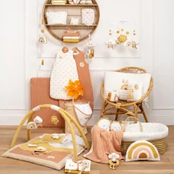 Couffin souple en fibres naturelles de palmier Sunlight