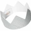 Couronne à paillettes Argent