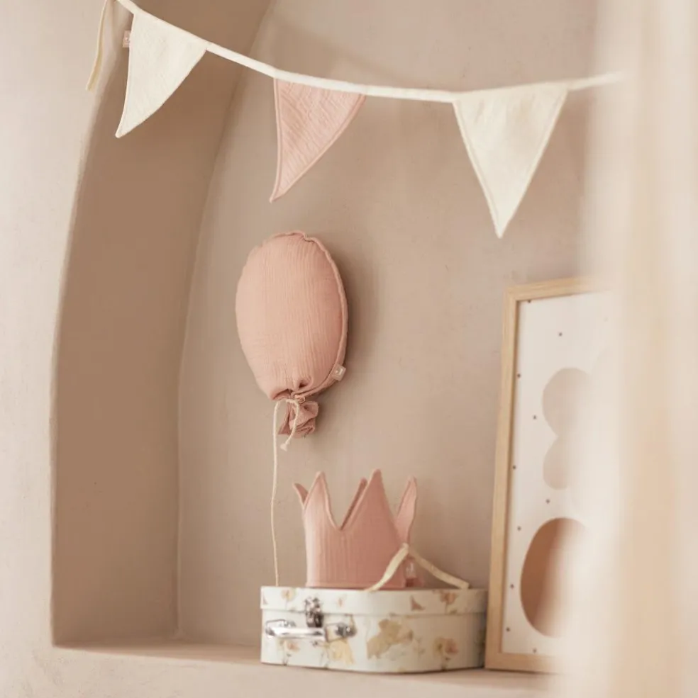 Couronne d'anniversaire en tissu Wild Rose