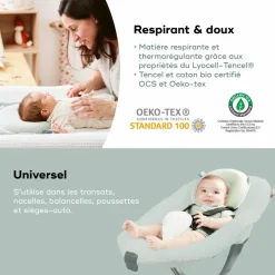 Coussin anti tête plate Cosyhead Fresh Sage Green