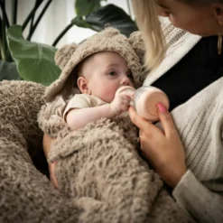 Coussin d'allaitement Snow Taupe