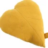 Coussin décoratif jaune topaze Promenons-nous