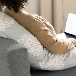 Coussin de grossesse Big Flopsy™ Jersey de coton imprimé Flower