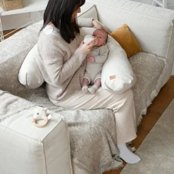 Coussin de grossesse Big Flopsy en lin