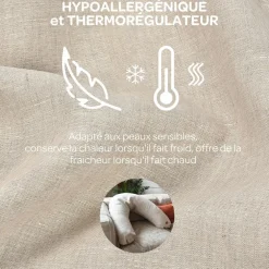 Coussin de grossesse Big Flopsy en lin