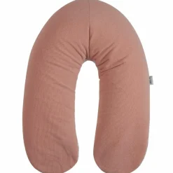 Coussin de grossesse éponge microfibre rose pêche