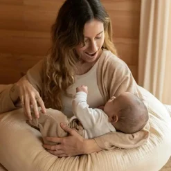 Coussin de grossesse Wabi sabi Ginger (225 x 35 cm)